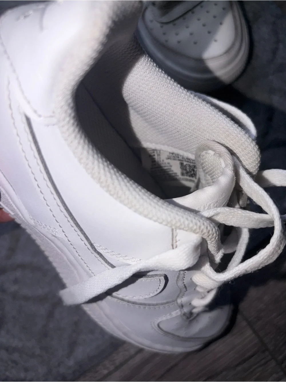 Nike Kids White Low-Top Sneakers